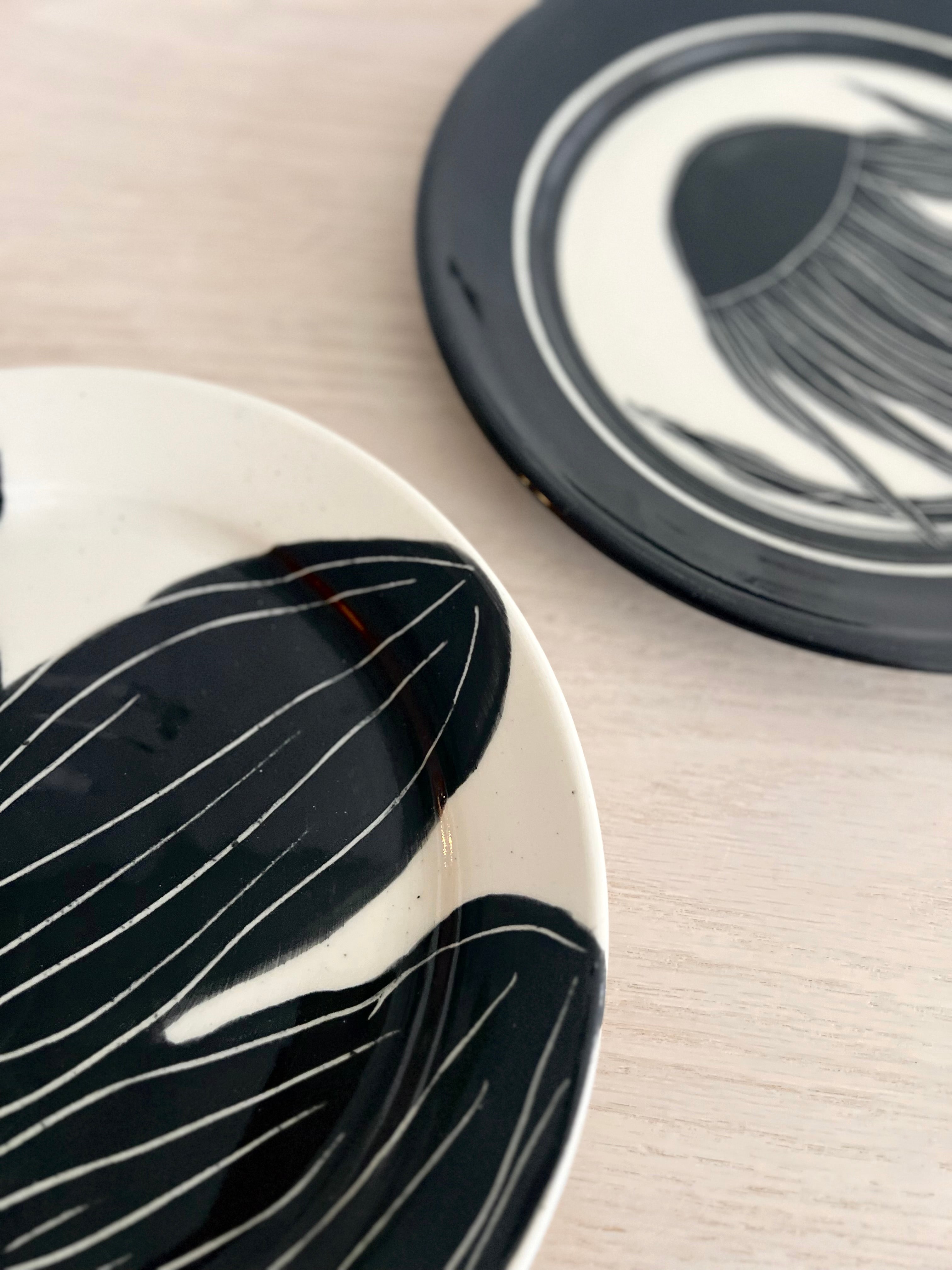 Ceramic Dinner Plates by Susan Balto & Bob Jappe