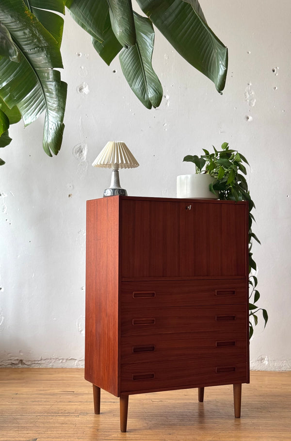 Danish Teak Secretary / Dry Bar