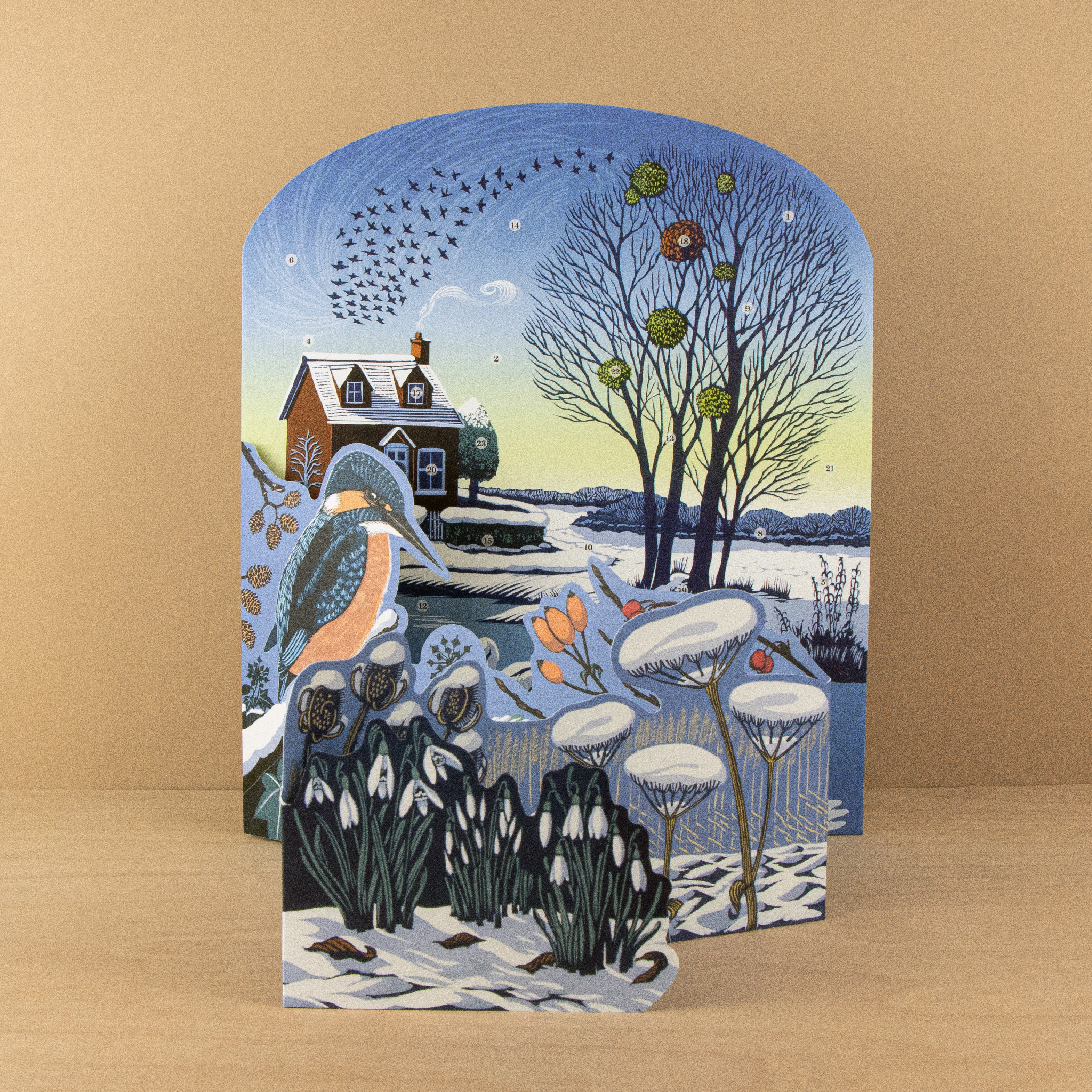 Winter Riverside Advent Calendar