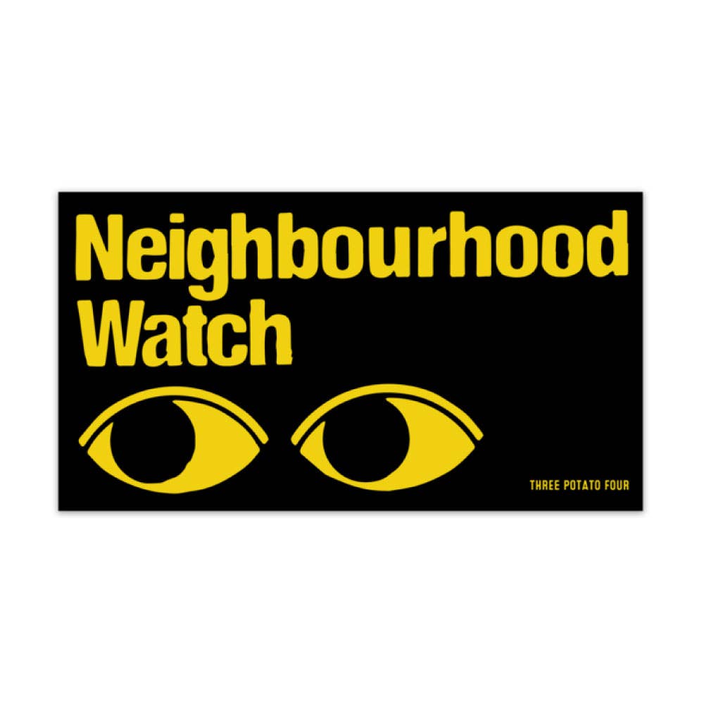 Neighbourhood Watch - Bumper Magnet
