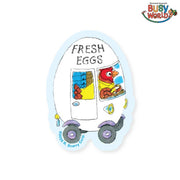 Richard Scarry® - Egg Car Sticker
