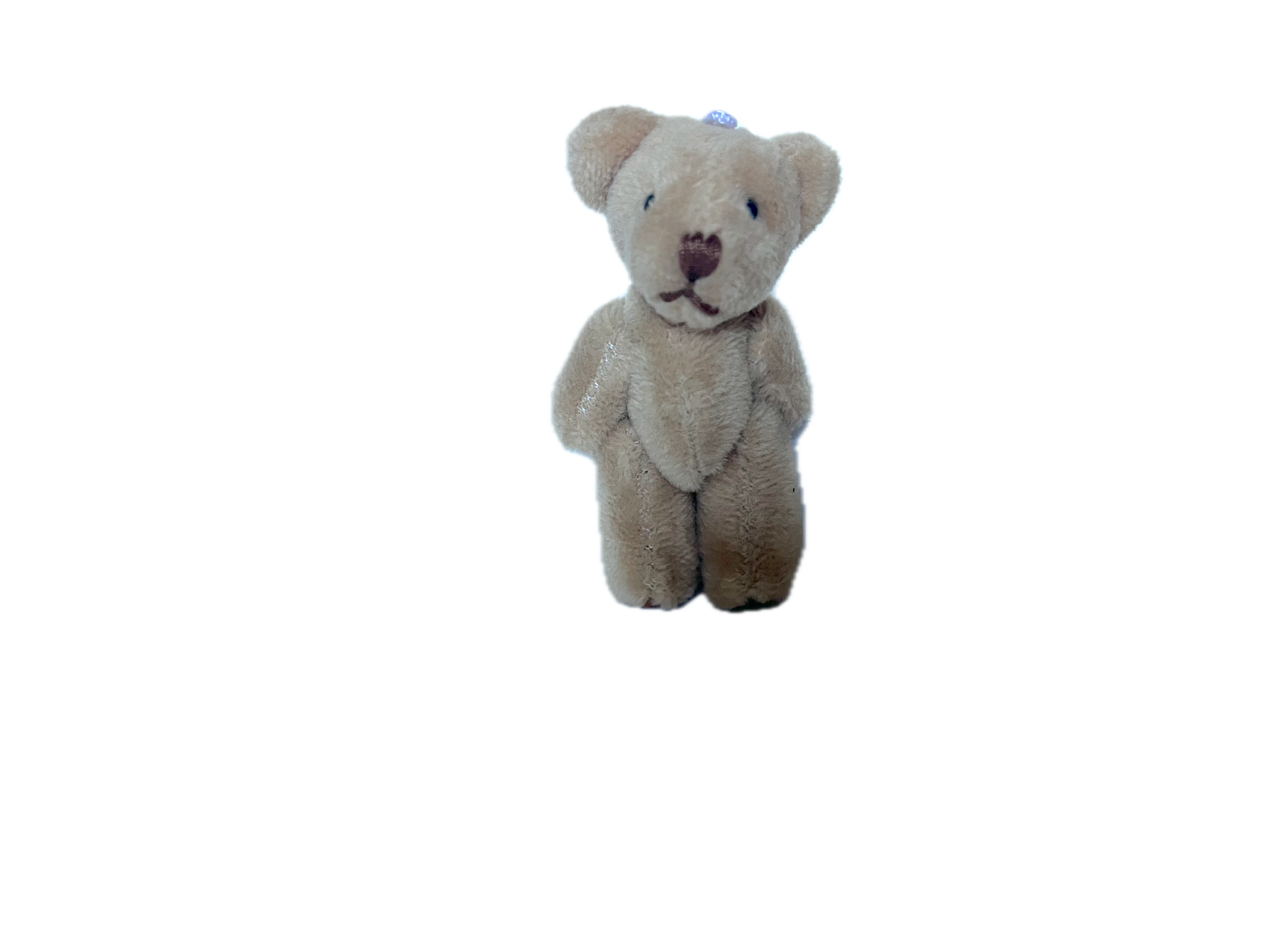 Mini Plush Light Brown Bear