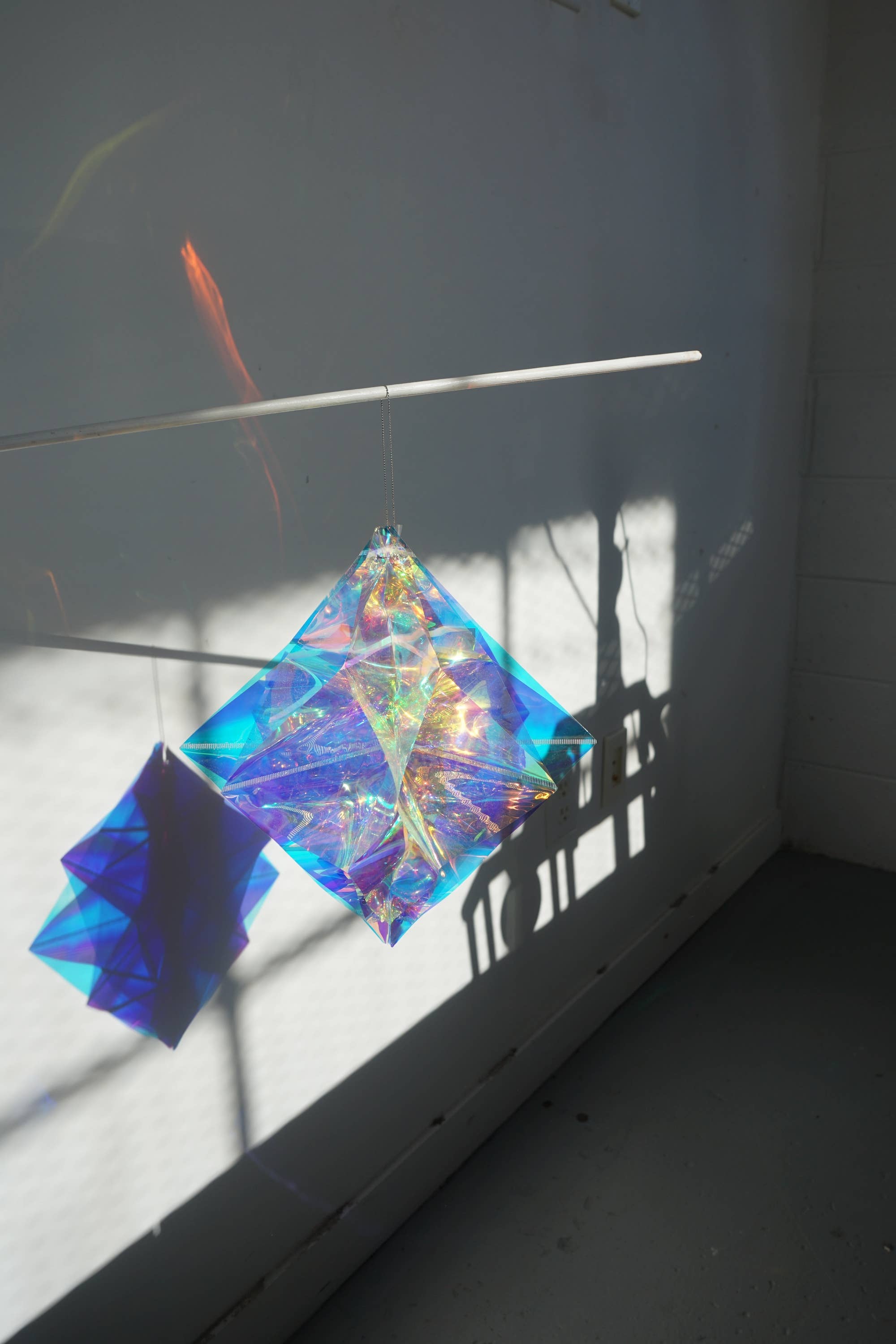 Iridescent Star Hanging