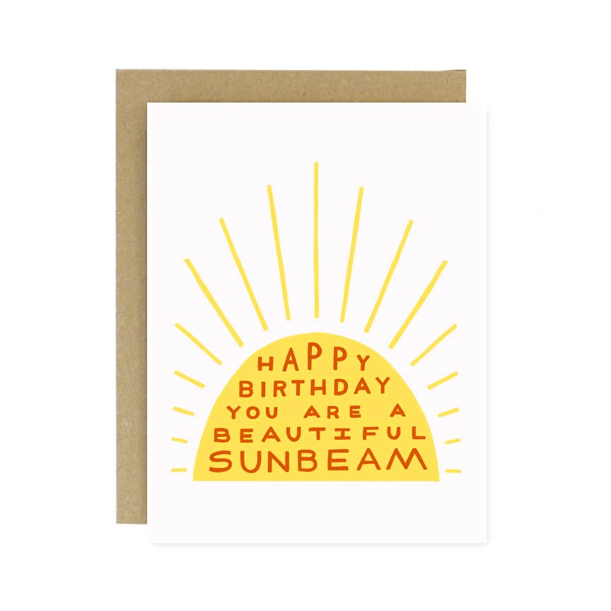 Birthday Sunbeam Card