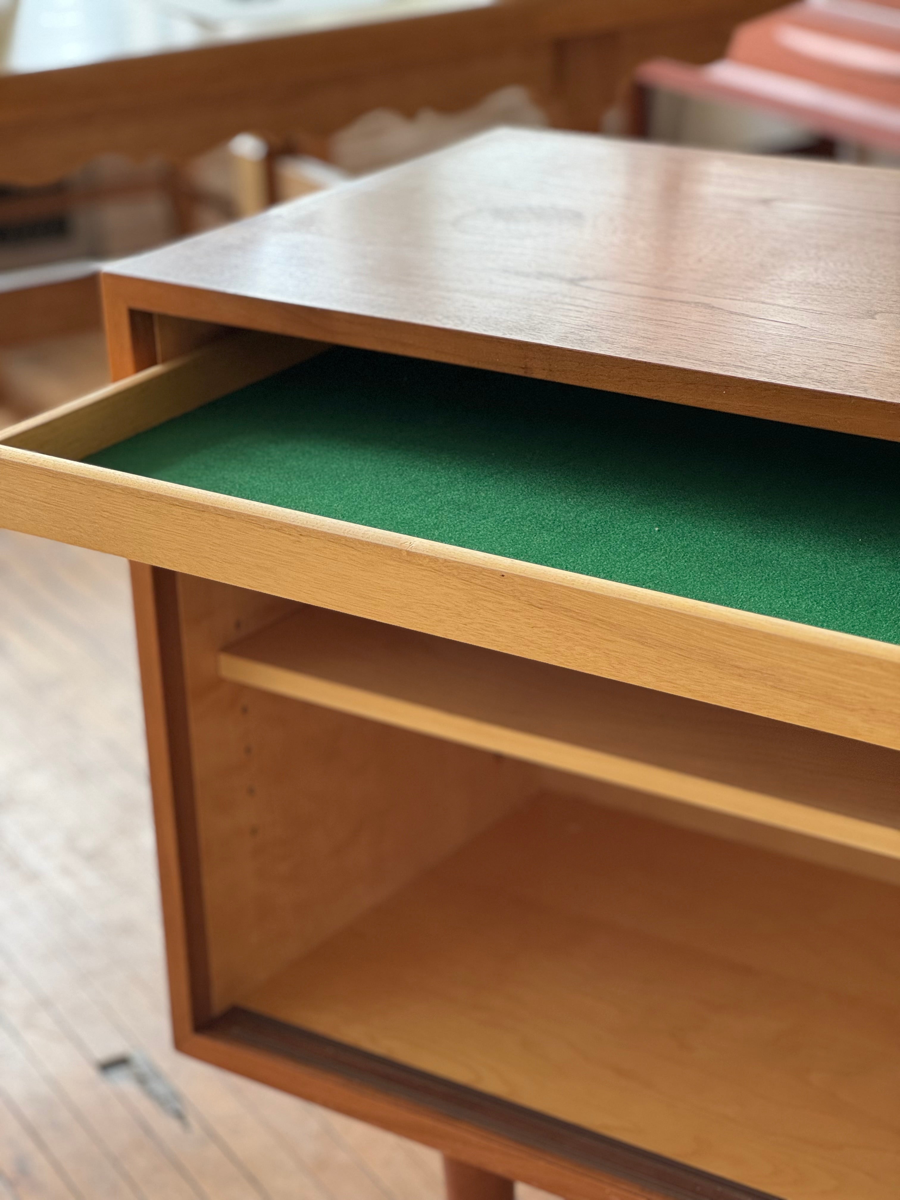 Danish Modern Sideboard in Walnut by Carlo Jensen