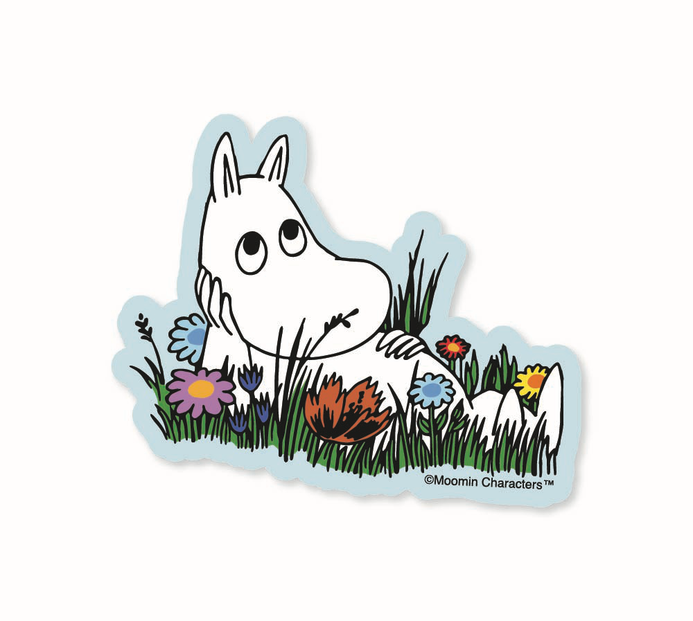 Moomin® - Moomintroll Floral Field Sticker