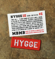 Hygge- Iron On Patch