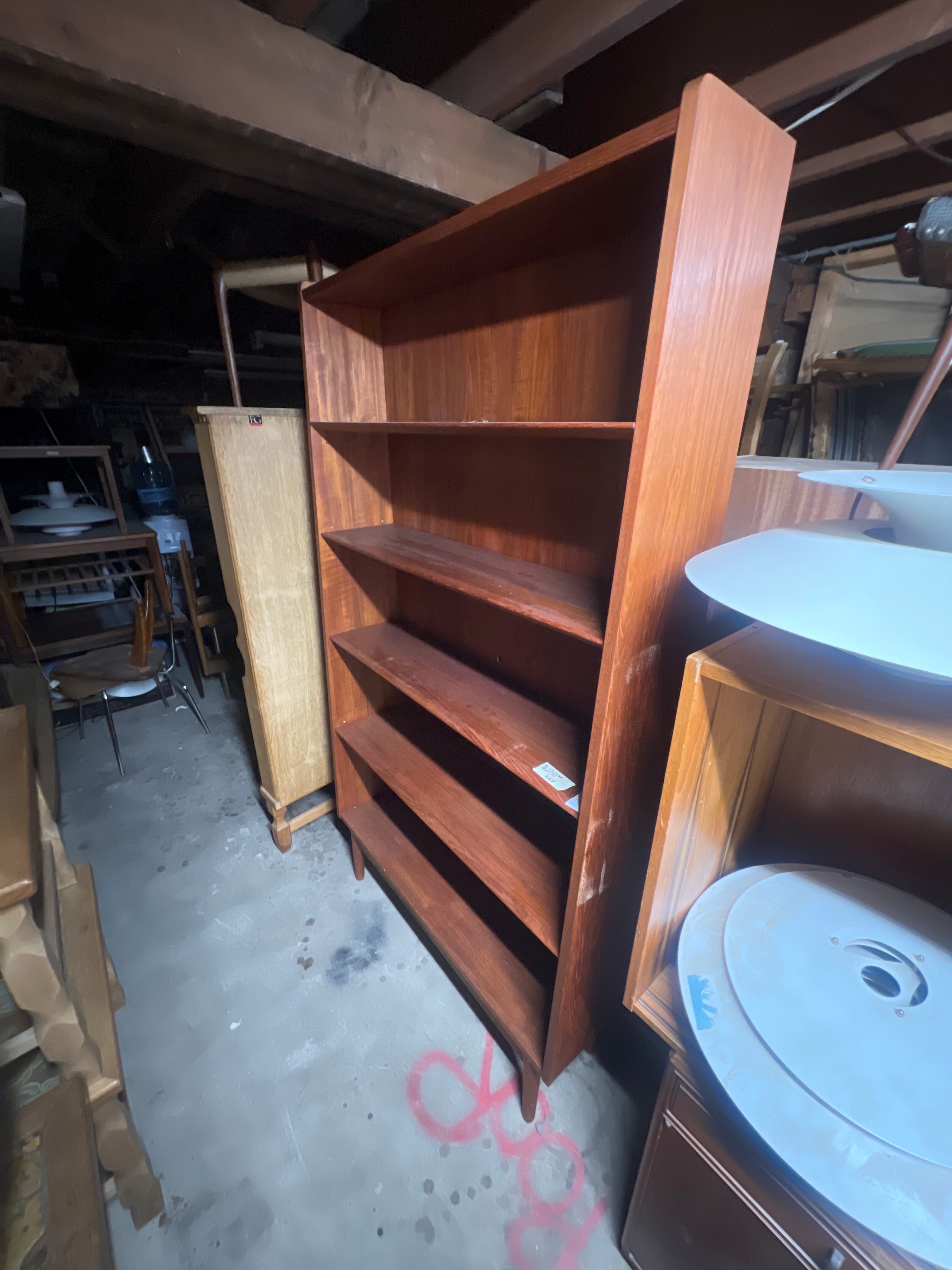 Danish Modern Teak Bookshelf #2611