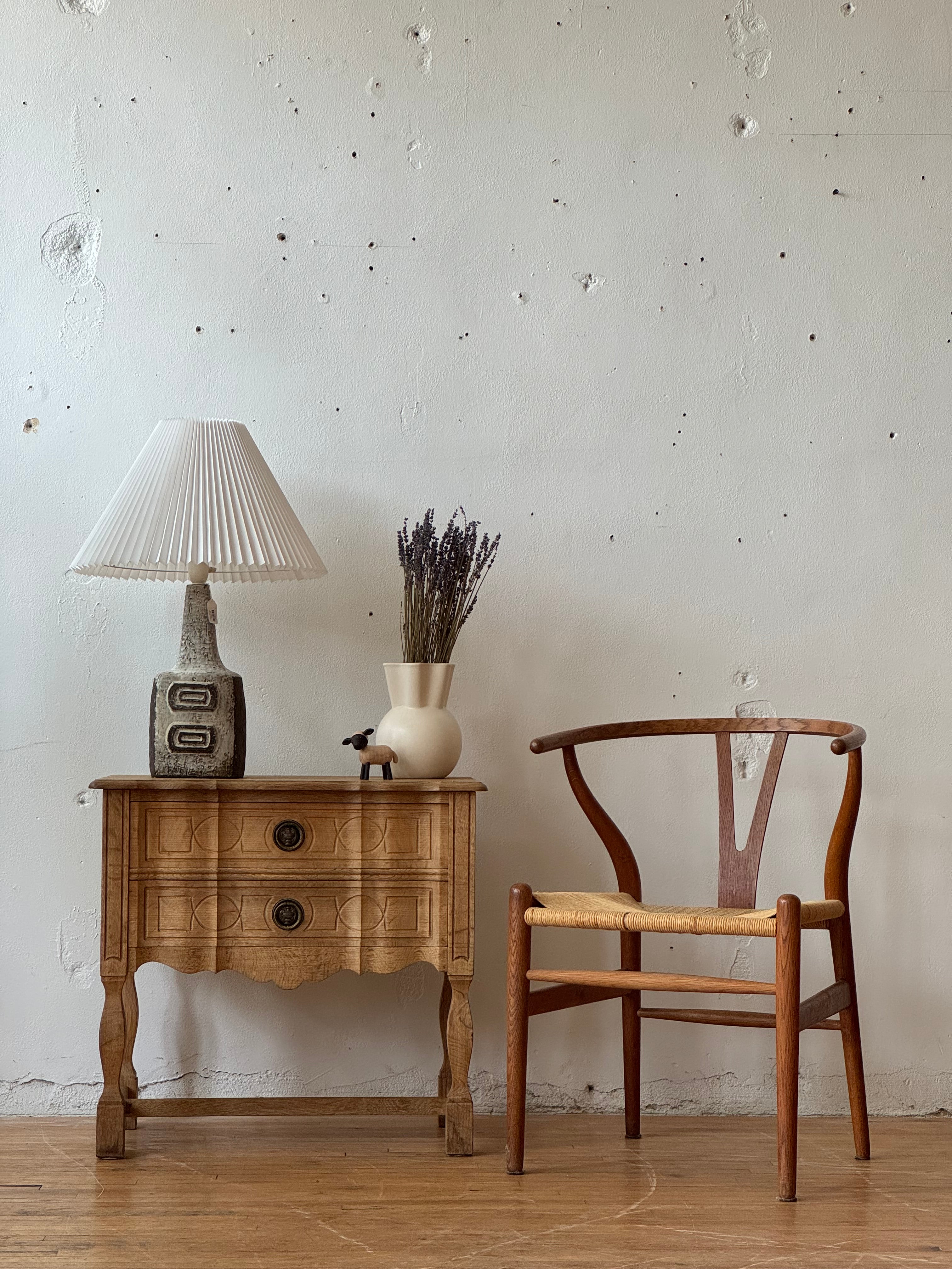Danish Chest / Side Table in Oak By Henning Kjaernulf #3375