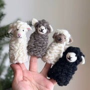 Fluffy Sheep Finger Puppet