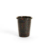 Rainbow Falls Enamelware 8 oz Small Tumbler: Black