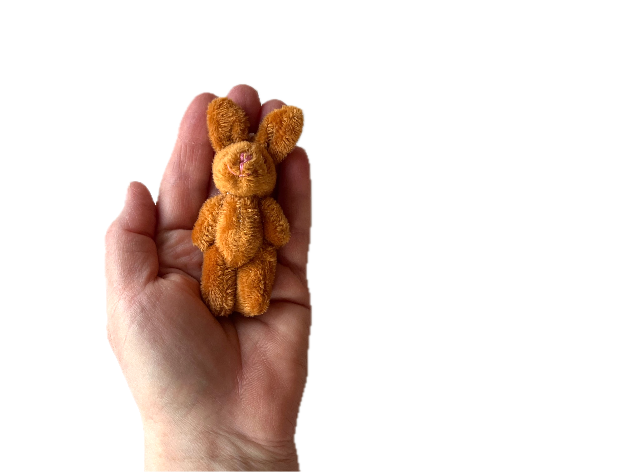 Mini Plush Bunny Rabbit Ginger