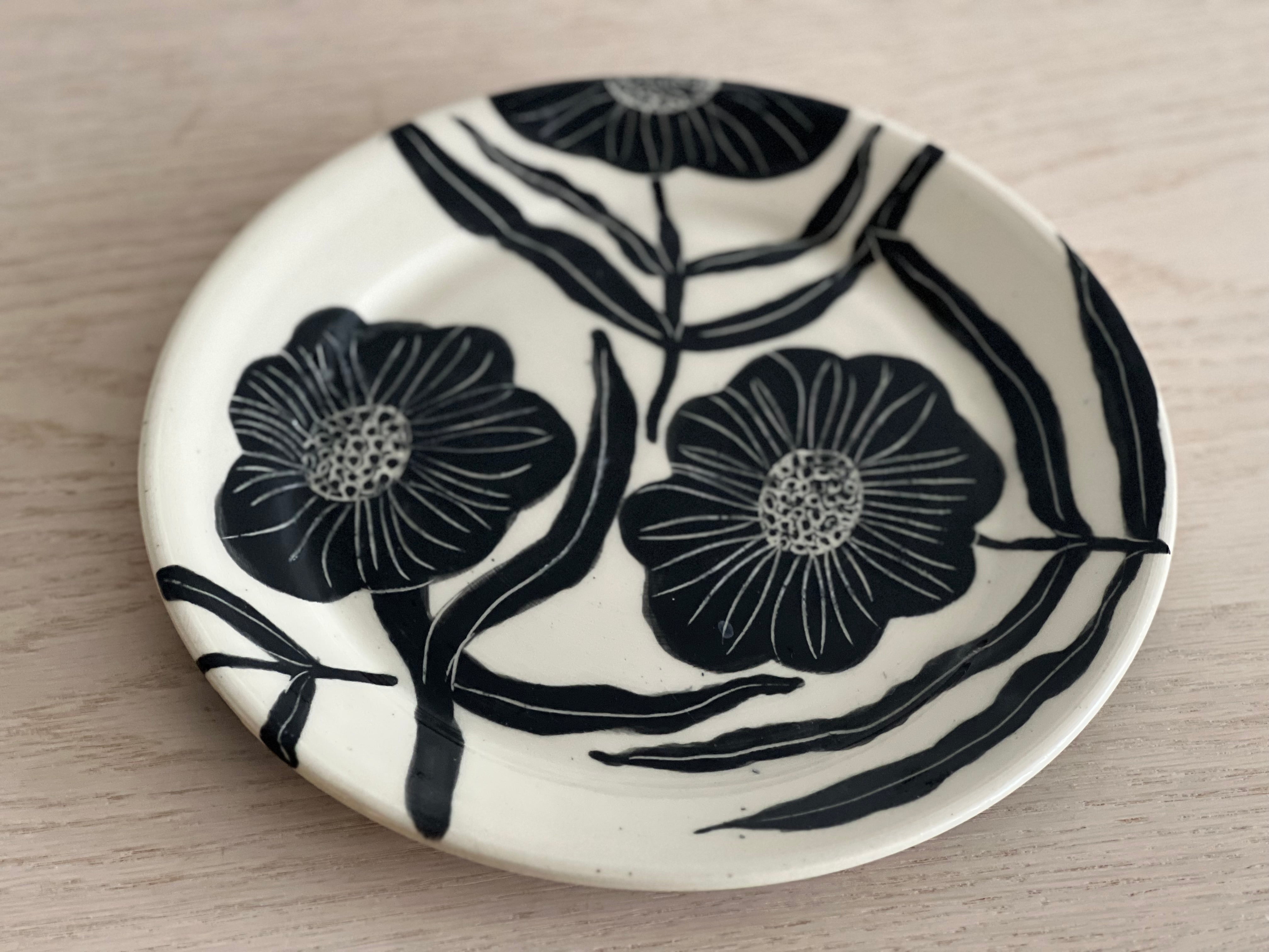 Ceramic Salad Plates by Susan Balto & Bob Jappe