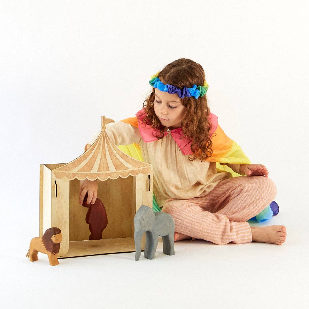 Wooden Circus Tent Play