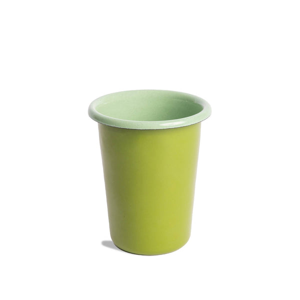 The Get Out x CCH Enamelware  8 oz Small Tumbler: Apple & Mint