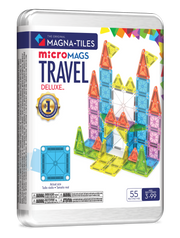 Magna-Tiles 55-Piece Travel Set