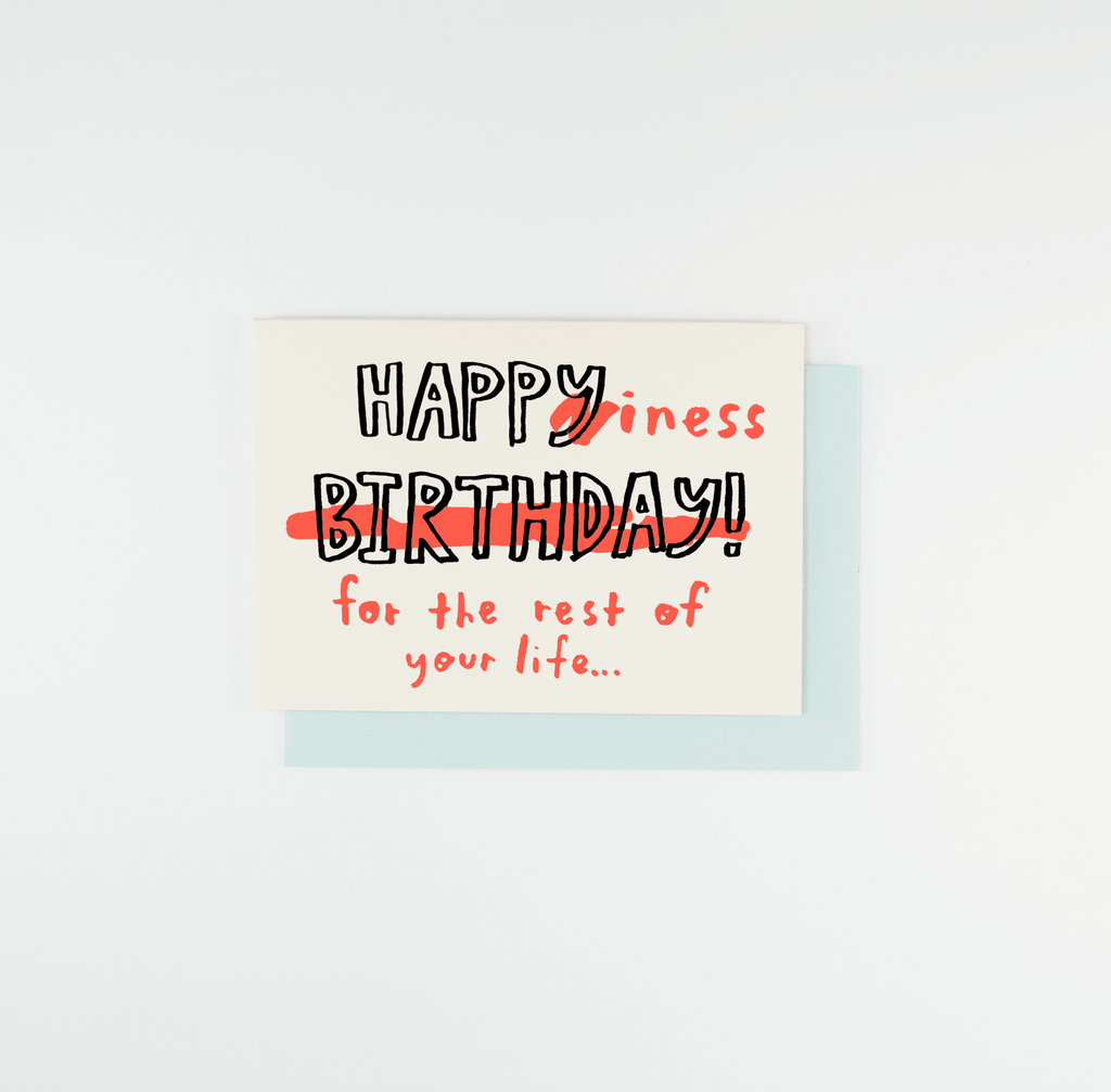 Happiness Birthday Card