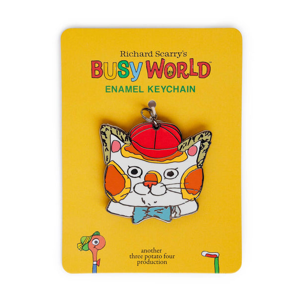 Richard Scarry® - Huck Cat Enamel Keychain