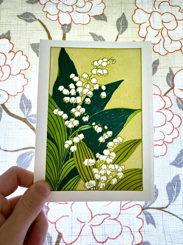 Lily of the Valley Greeting Card