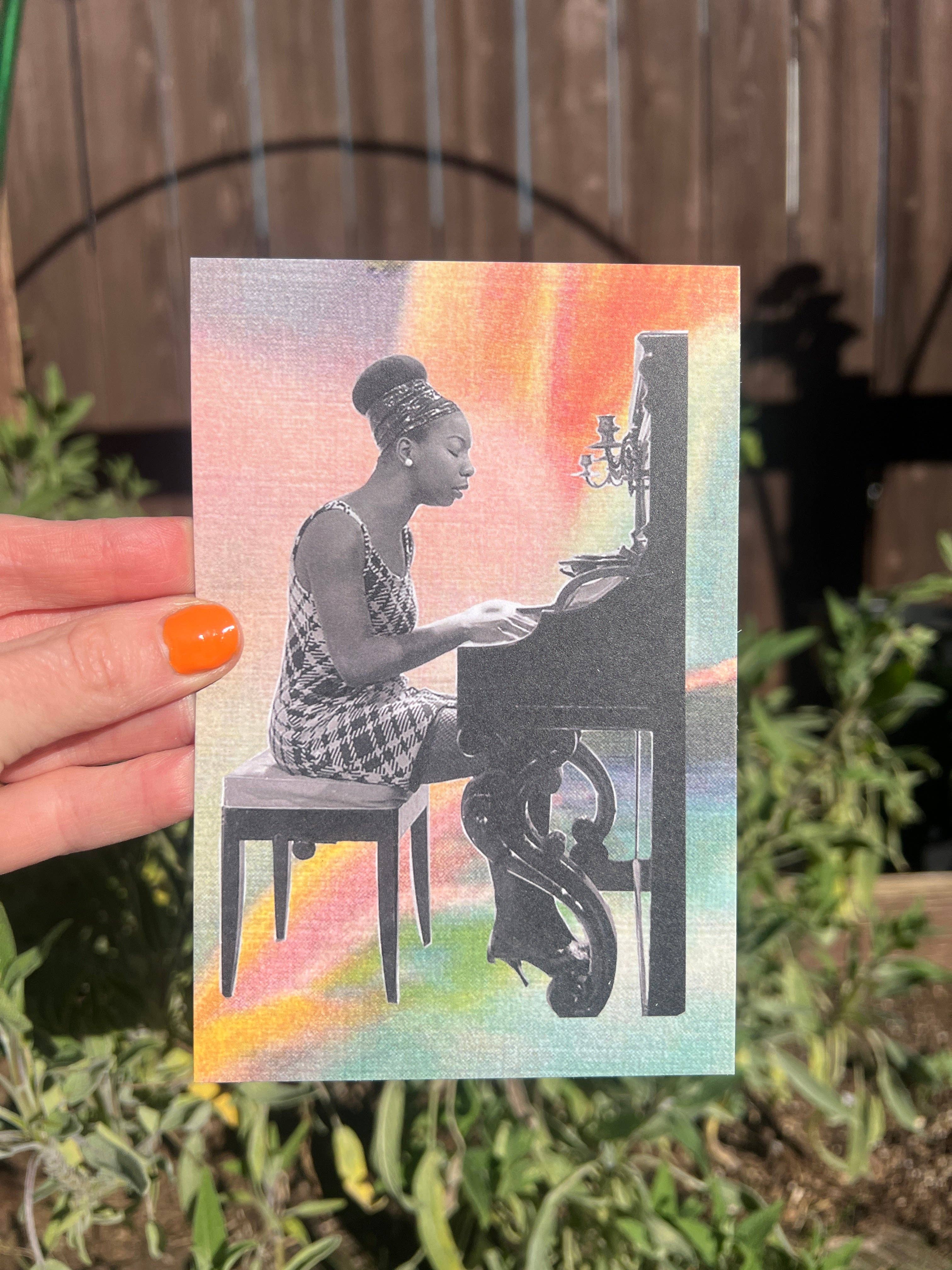Nina Simone Postcard