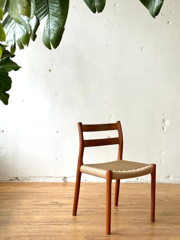 Side Chair in Teak by Niels Møller