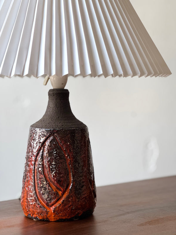 Mid-Century / Danish Modern Studio Pottery Lamp