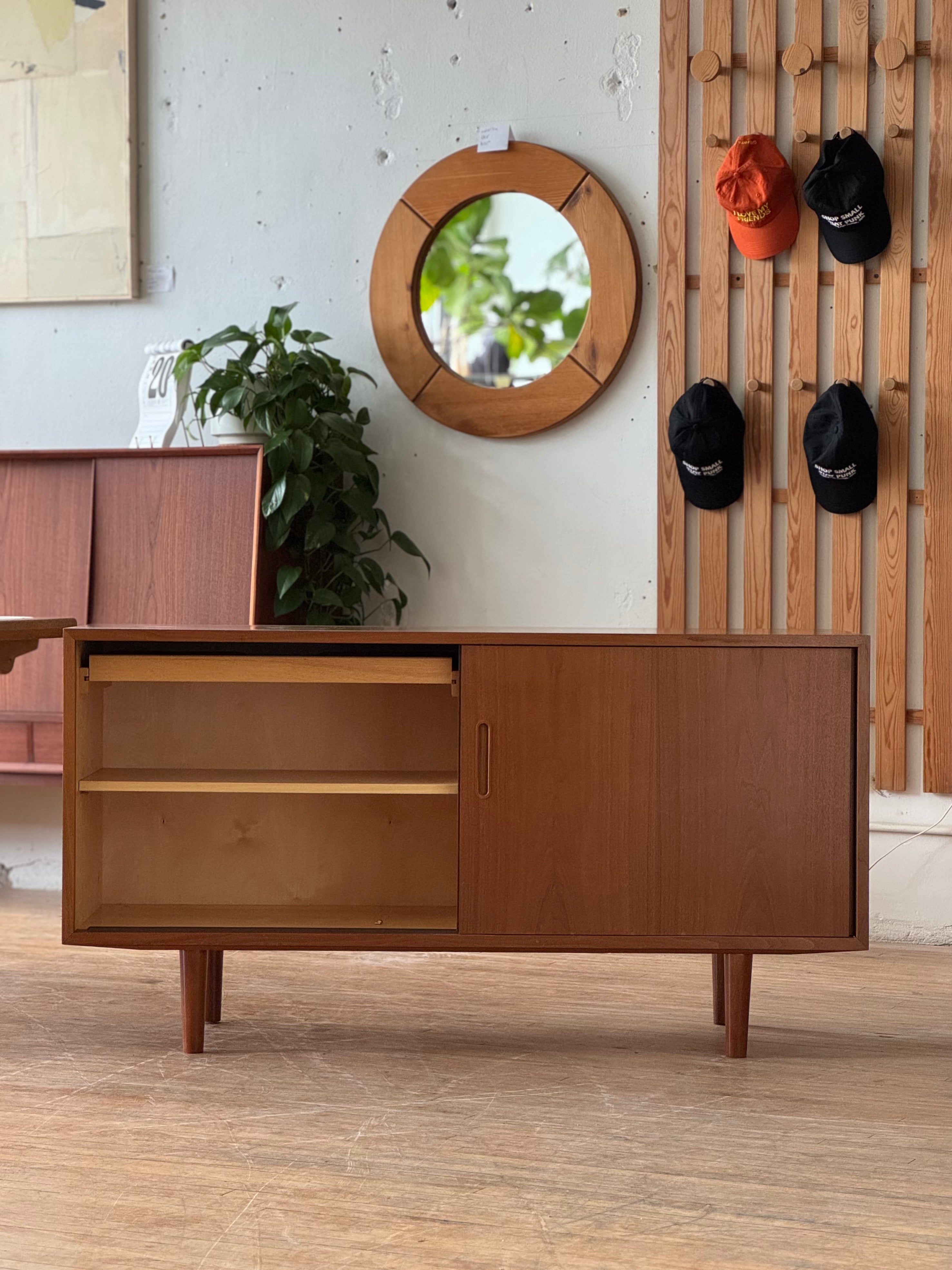 Danish Modern Sideboard in Walnut by Carlo Jensen