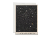 One in a Trillion Friendship Greeting Card