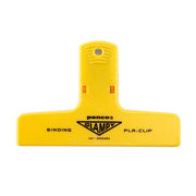 Plastic Clip: Clear Yellow