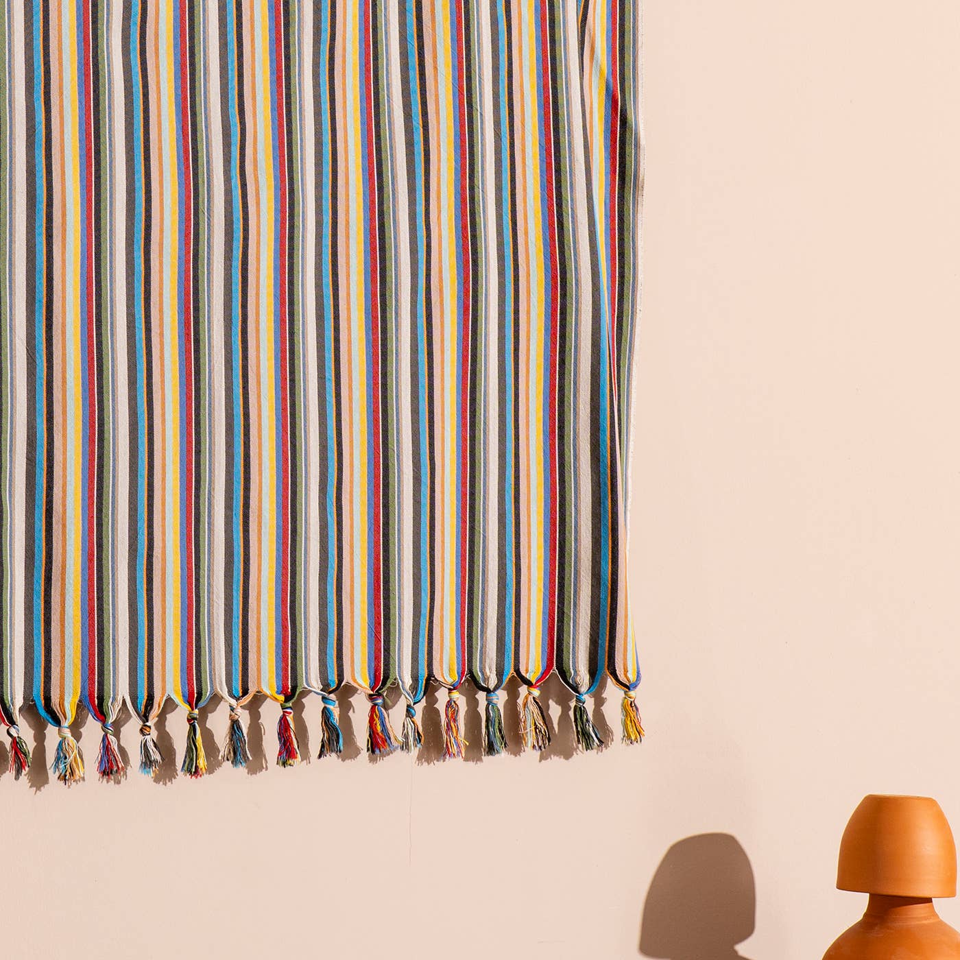 Turkish Bath Towels - Striped (Multicolor)