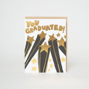 You Graduated Letterpress Greeting Card