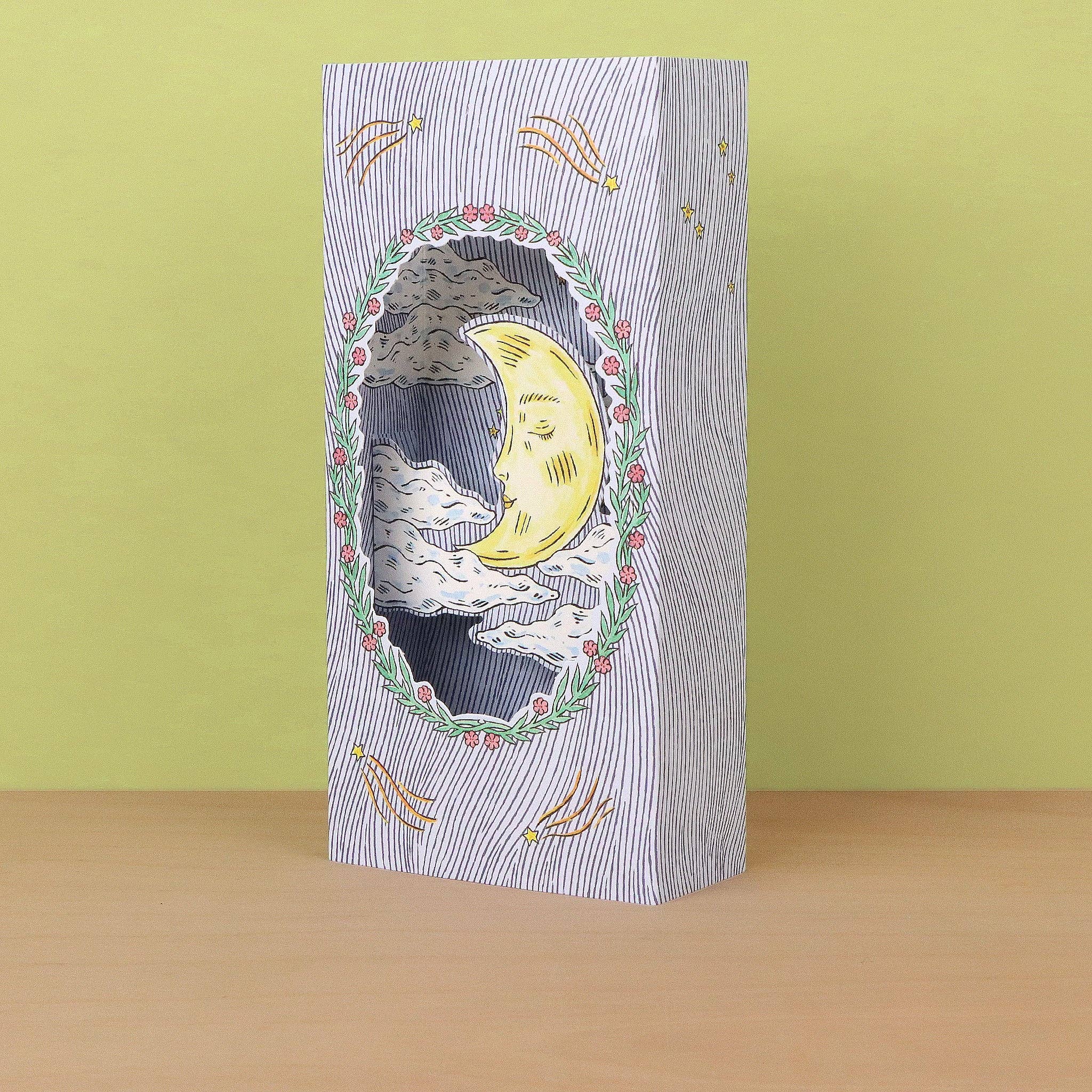 Magical Moon Card