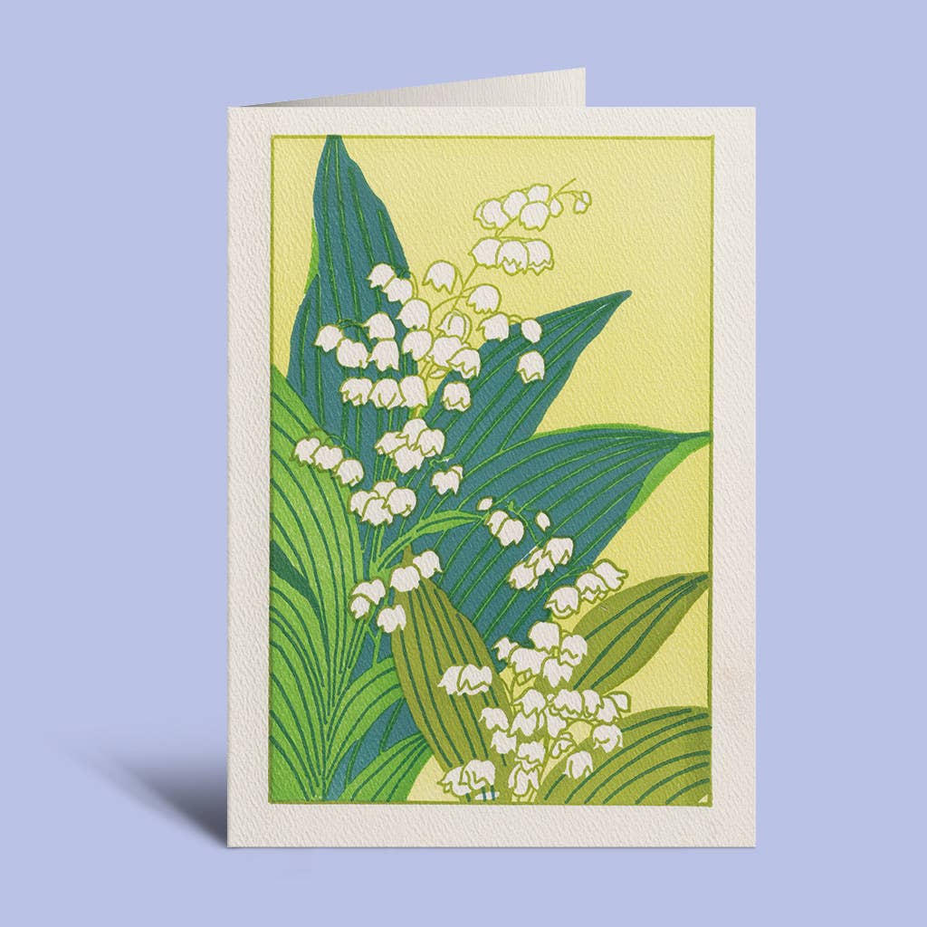 Lily of the Valley Greeting Card