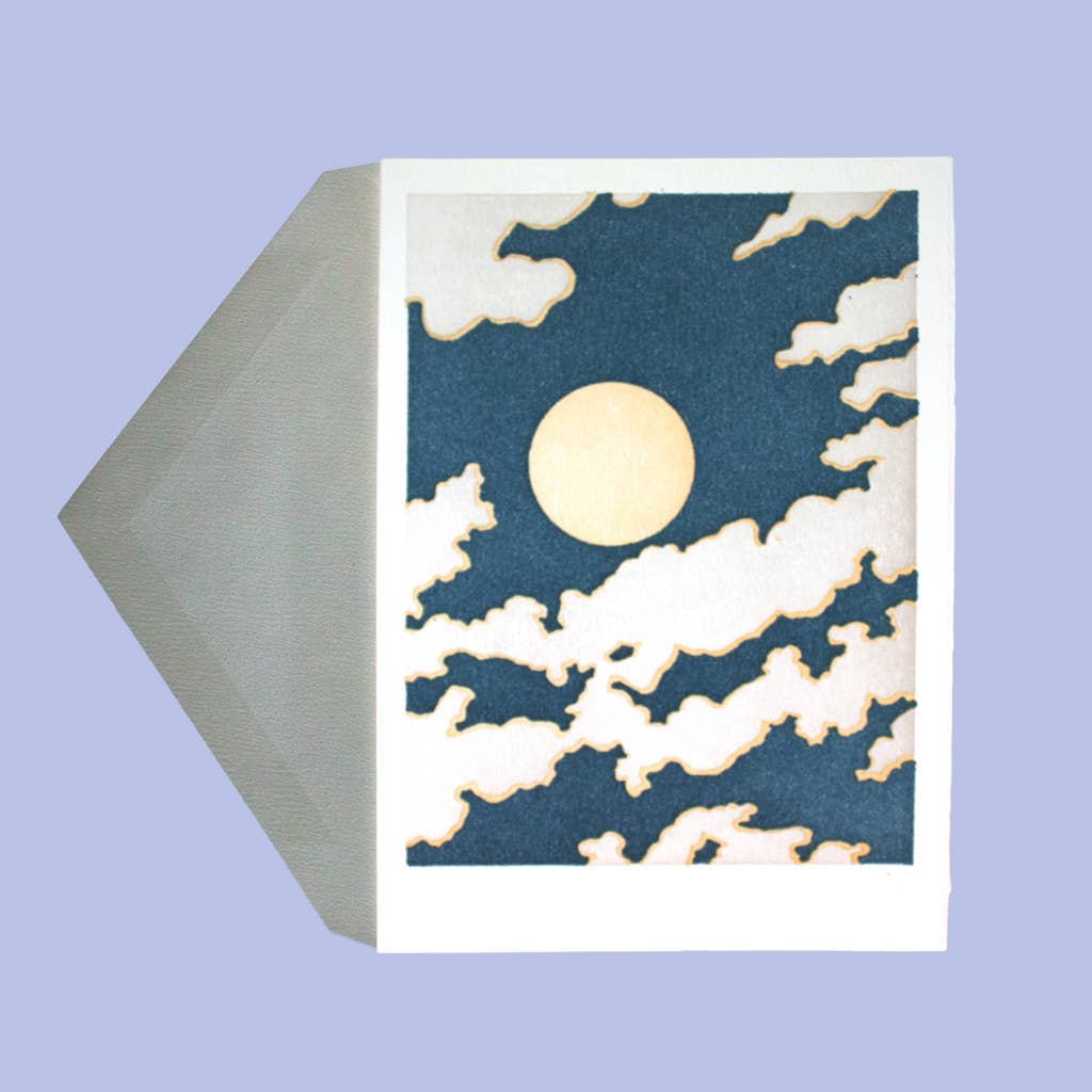 Partly Cloudy Card