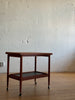 Danish Flip Top Bar / Tea Cart in Teak by Grete Jalk