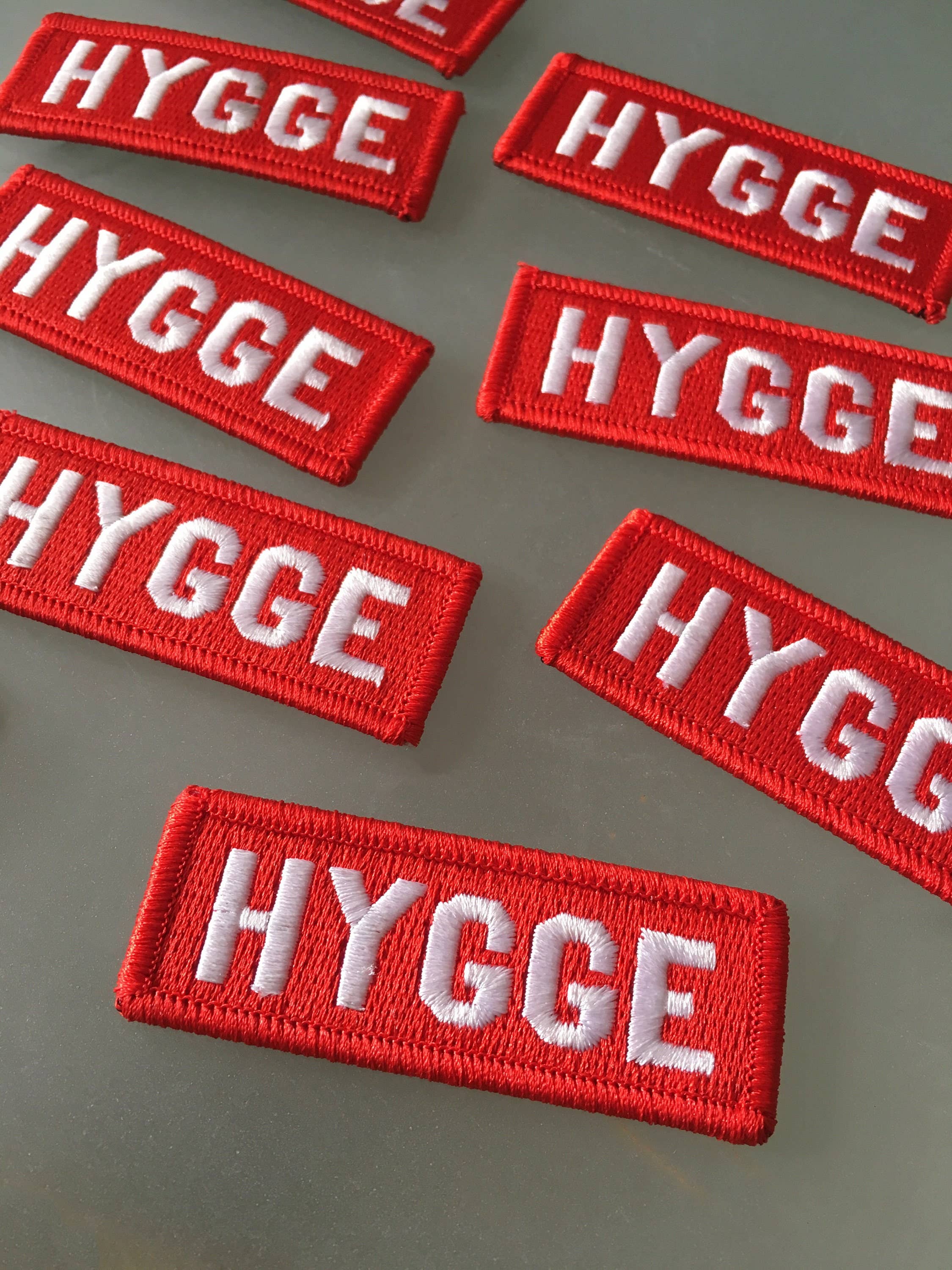Hygge- Iron On Patch