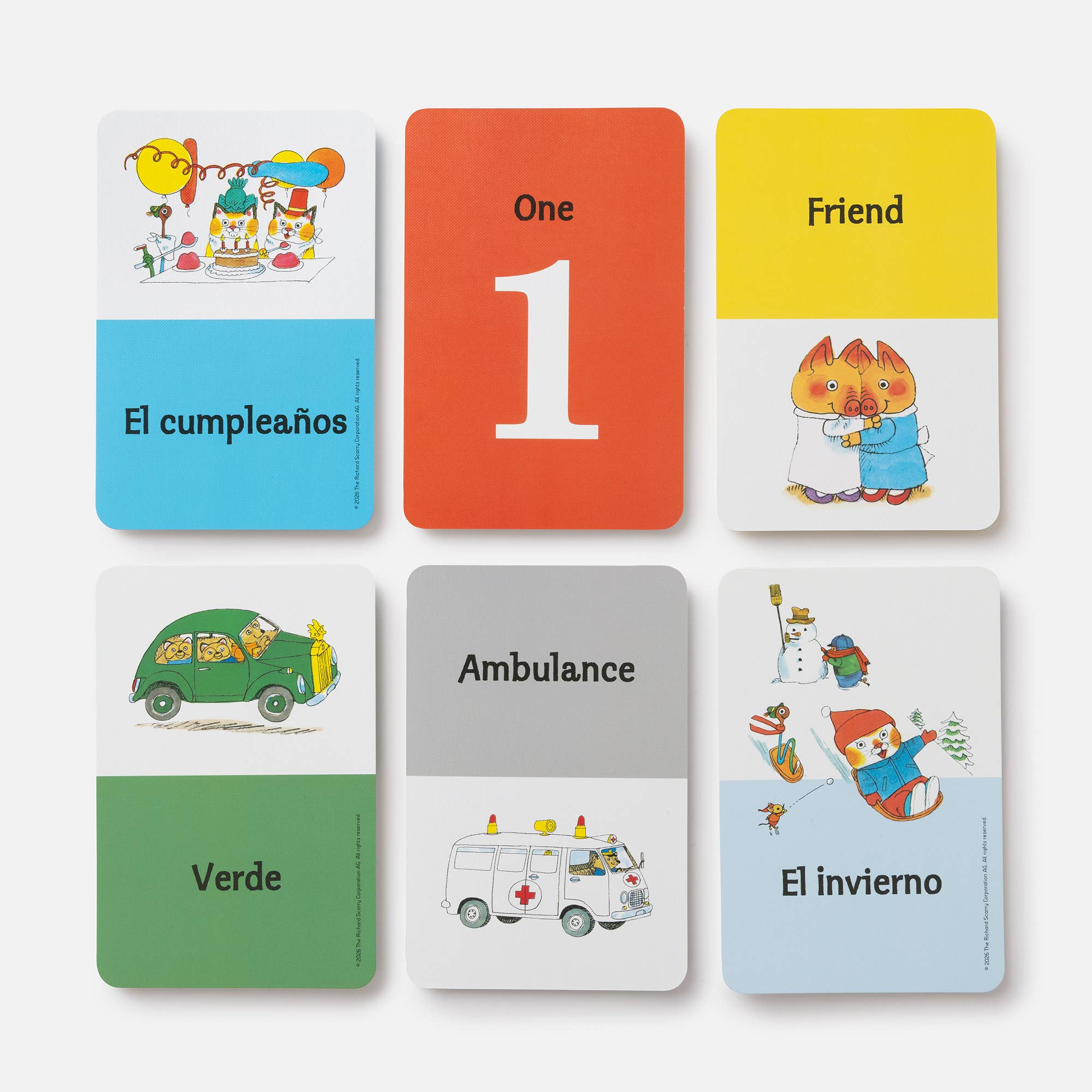 Richard Scarry's Bilingual Flashcards