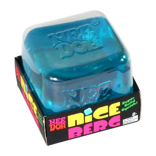 NeeDoh Nice Berg GIANT Blue Squishy - Large – Golden Age Design