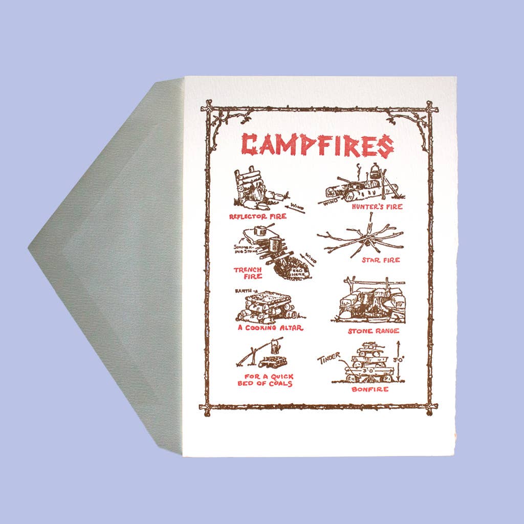 Campfires Greeting Card