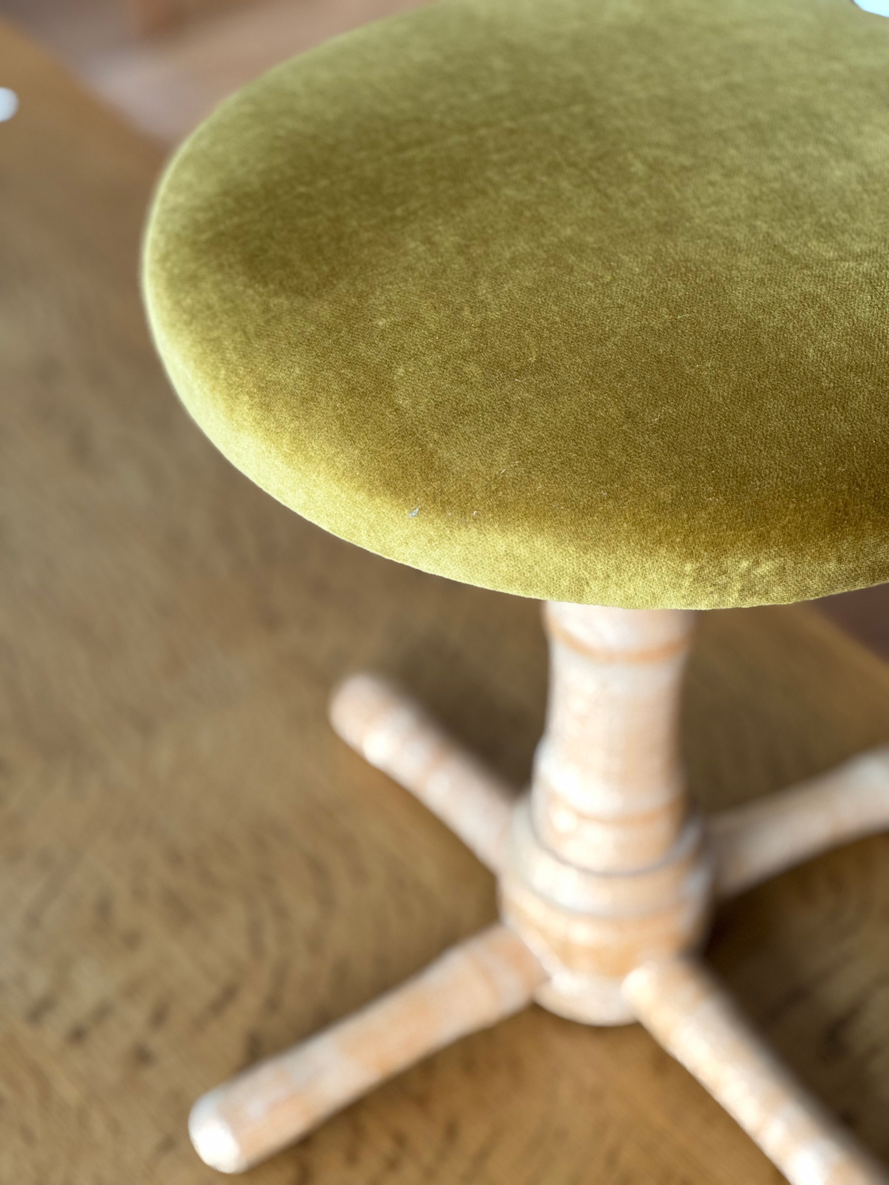 Danish Pine Stool #2709