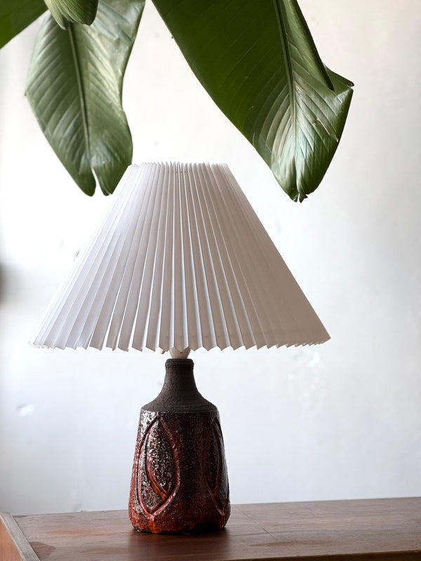 Mid-Century / Danish Modern Studio Pottery Lamp