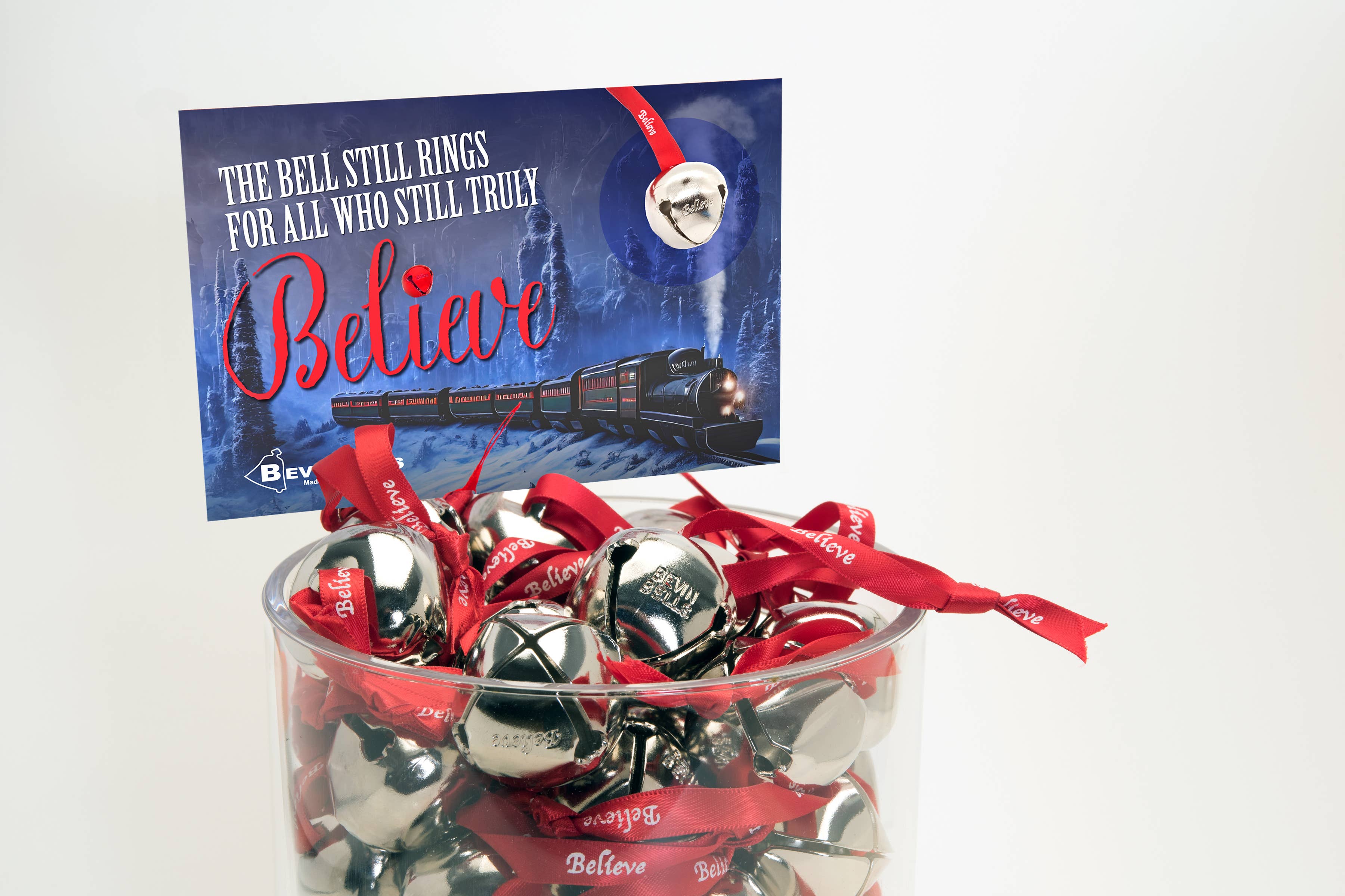 Believe Sleigh Bell Ornament