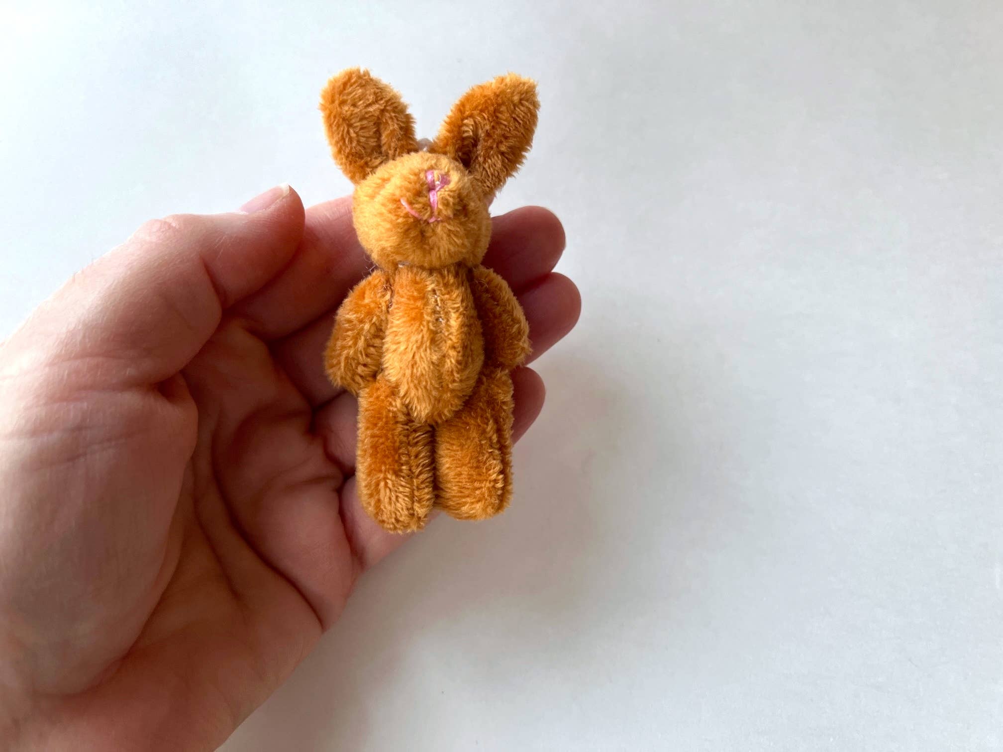 Mini Plush Bunny Rabbit Ginger