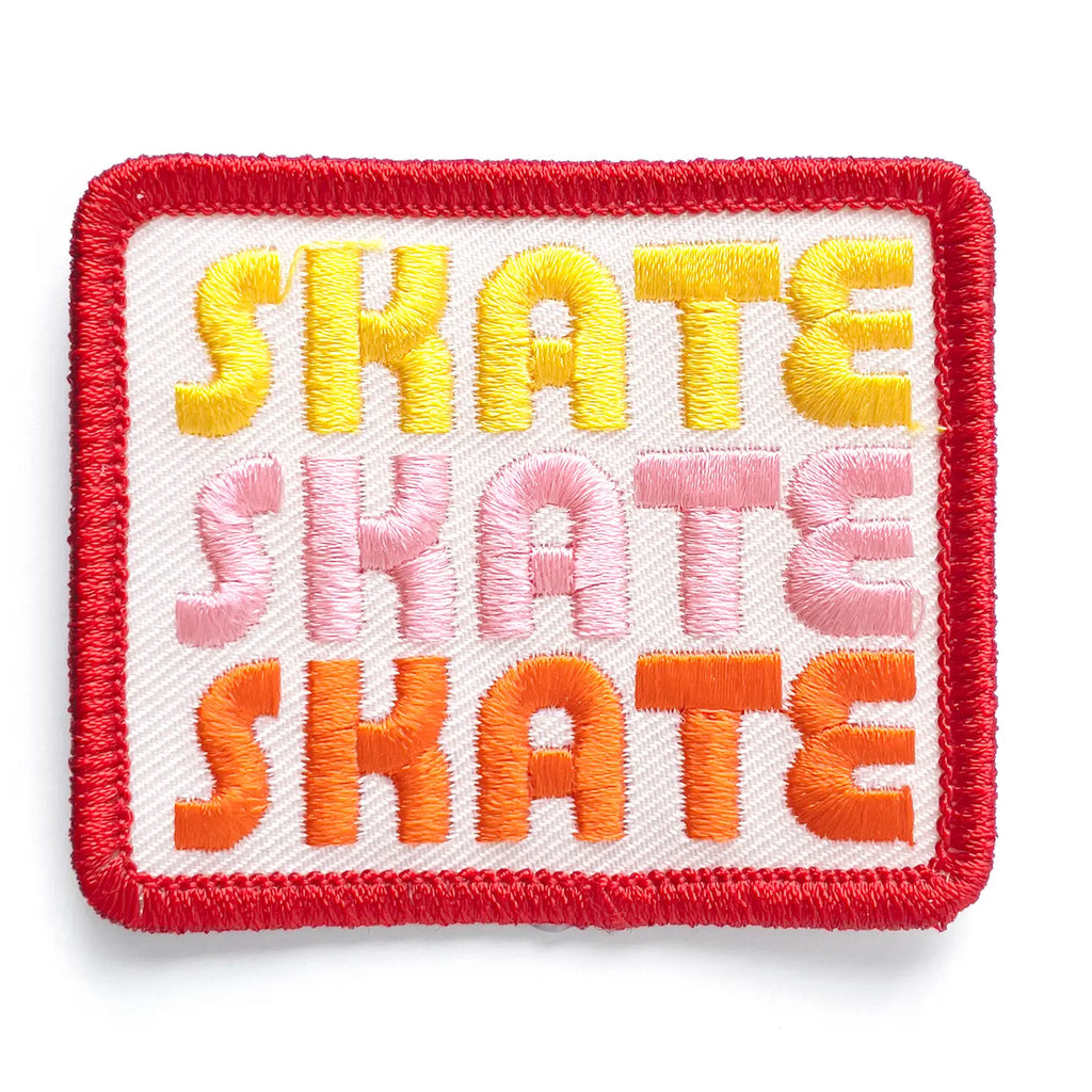 Skate Iron on Patch