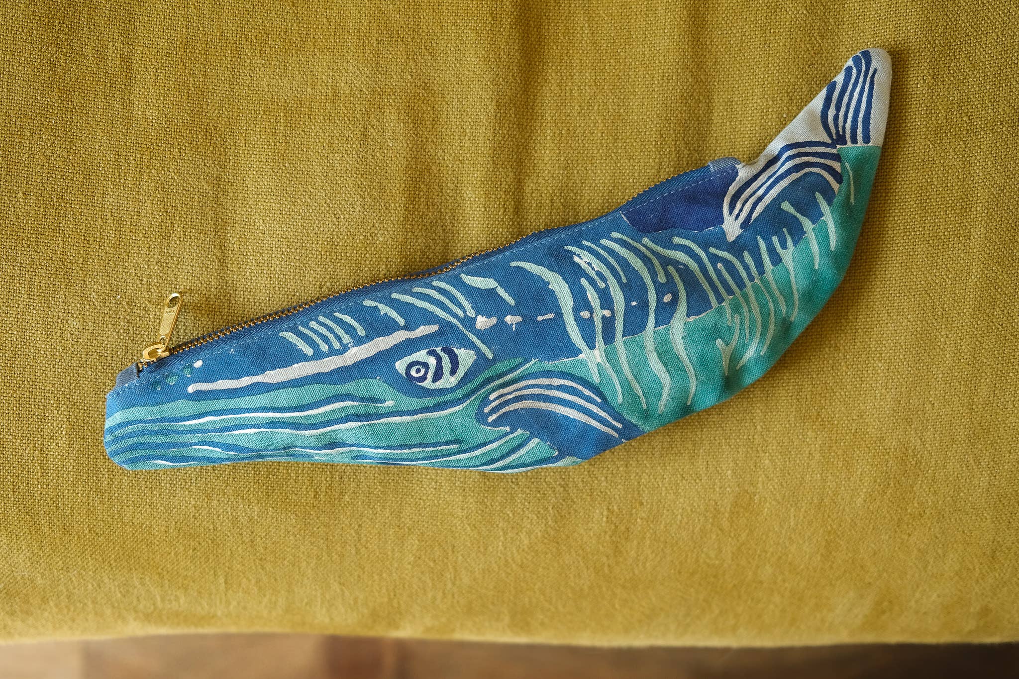 Whale Fabric Case