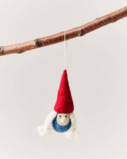 Nordic Gnome Ornament: Lady