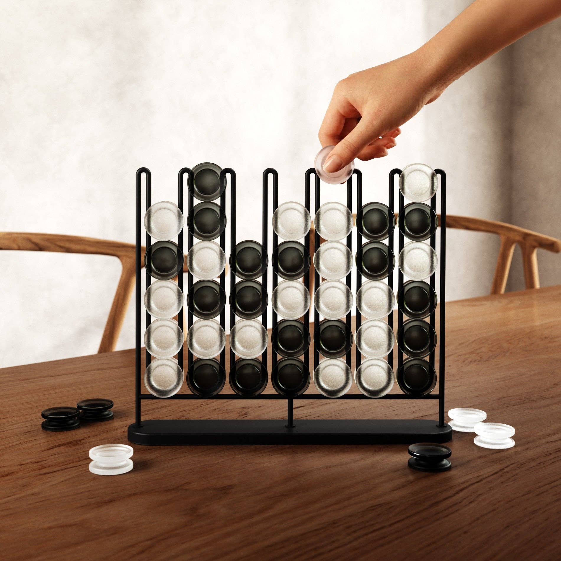 Connect 4 Game Stax 4 in a Row Home Decor Display