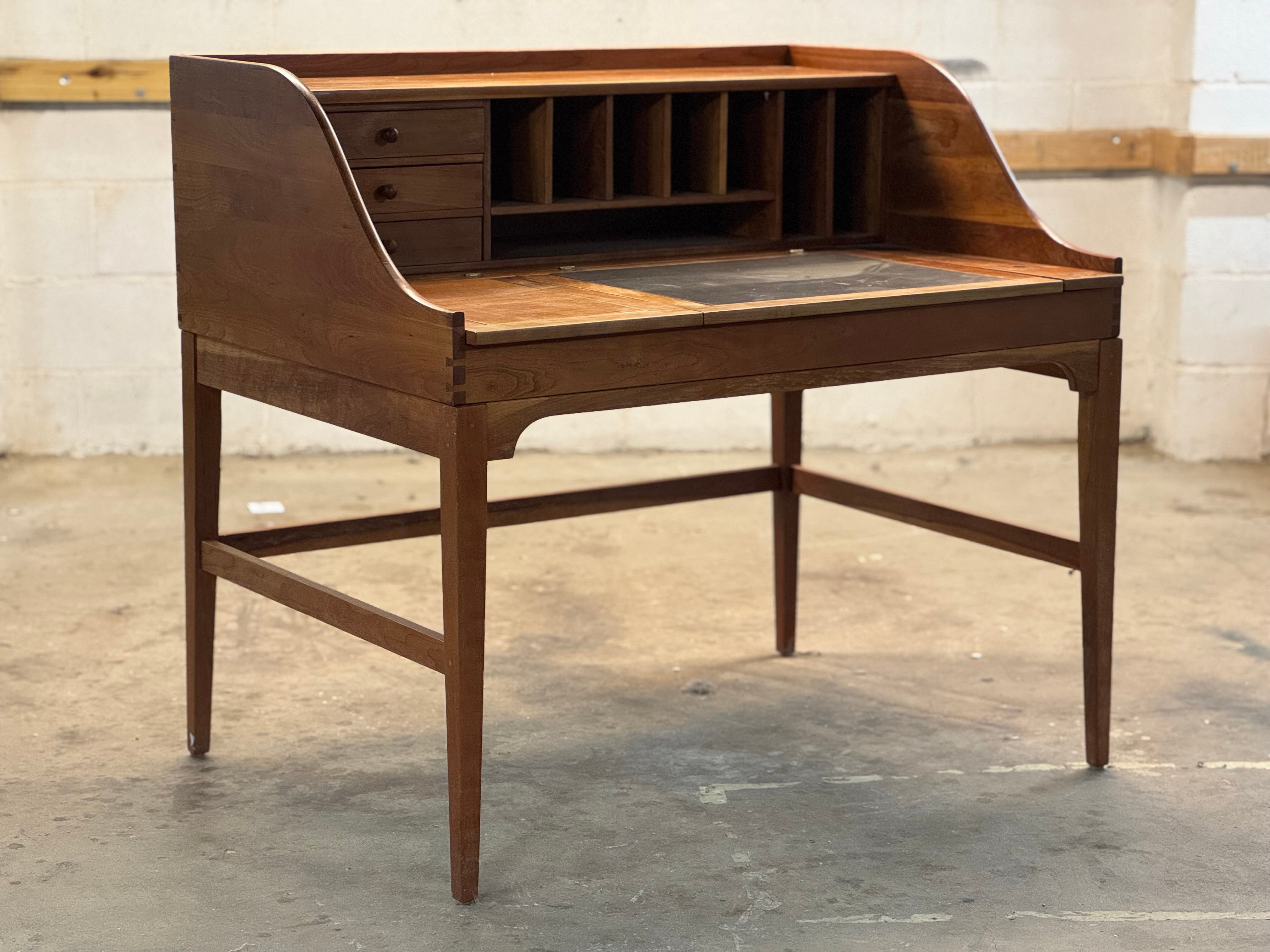 Solid cherry desk