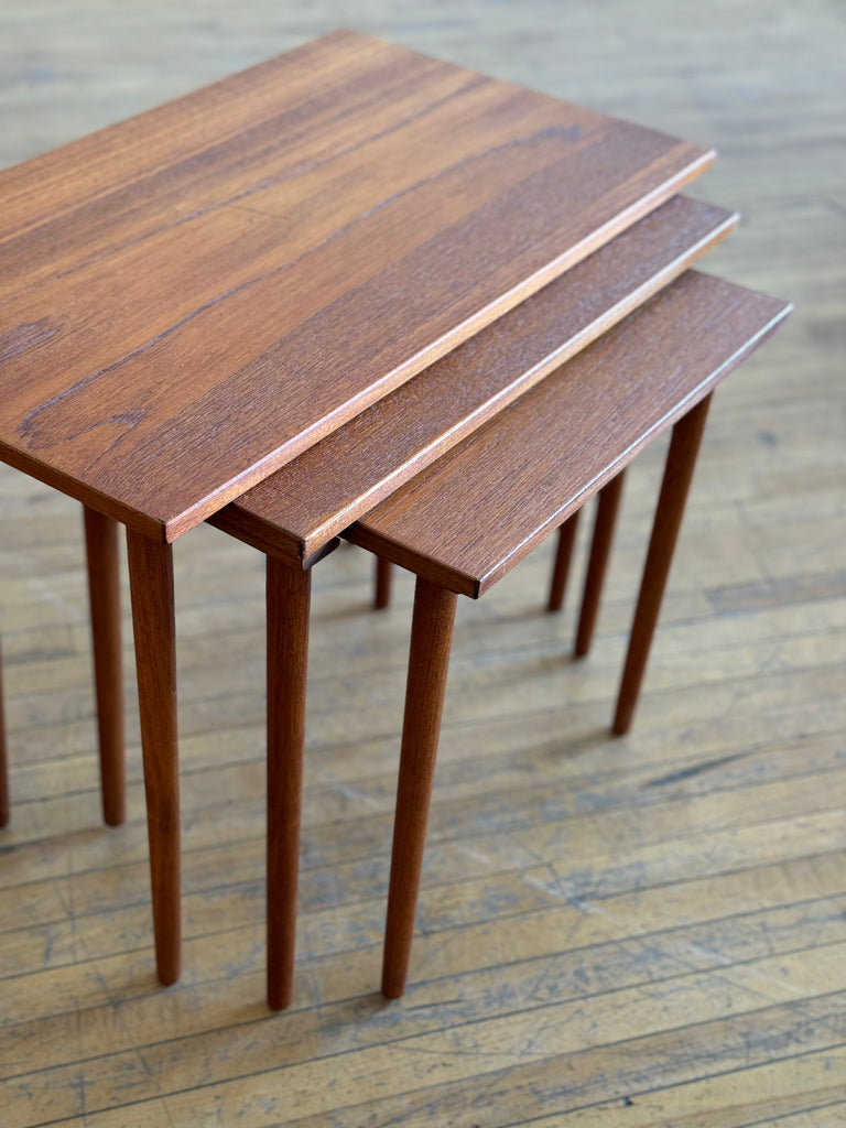 Teak Nesting Tables