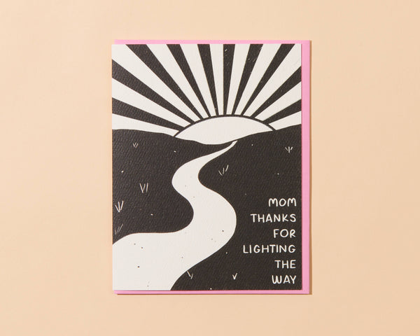 Lighting the Way Mother's Day Greeting Card